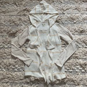 Cream lucky brand cardigan